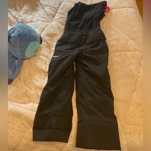 Black spyder bib - kids